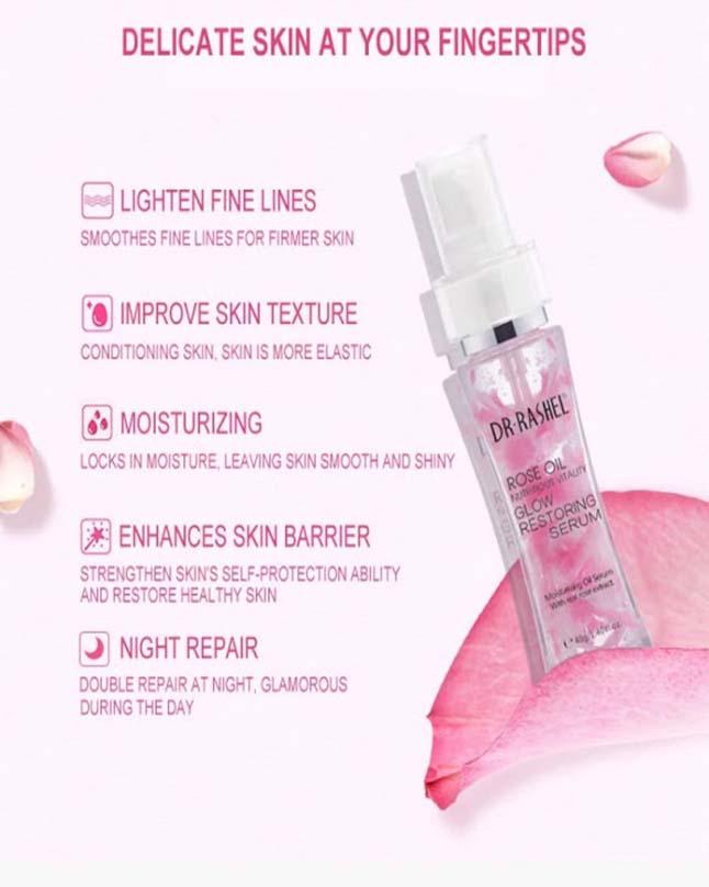 Rose Oil Glow Restoring Serum Dr Rashel